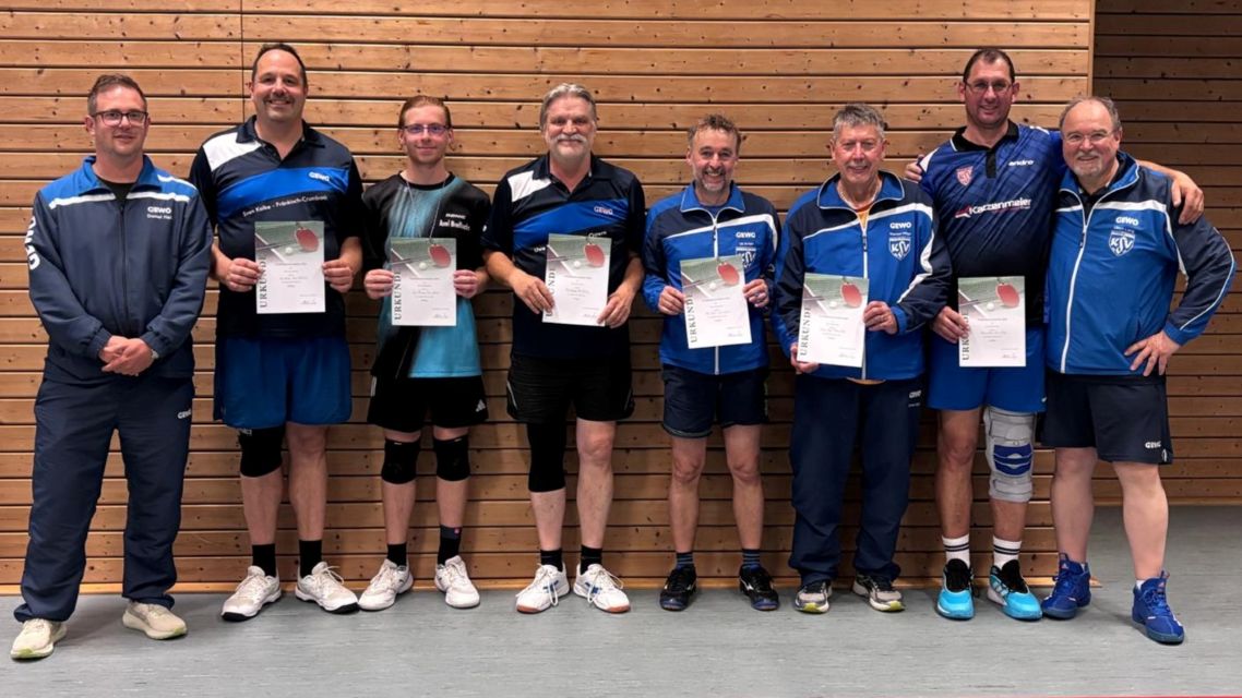 Siegerfoto Vereinsmeister Doppel 2026